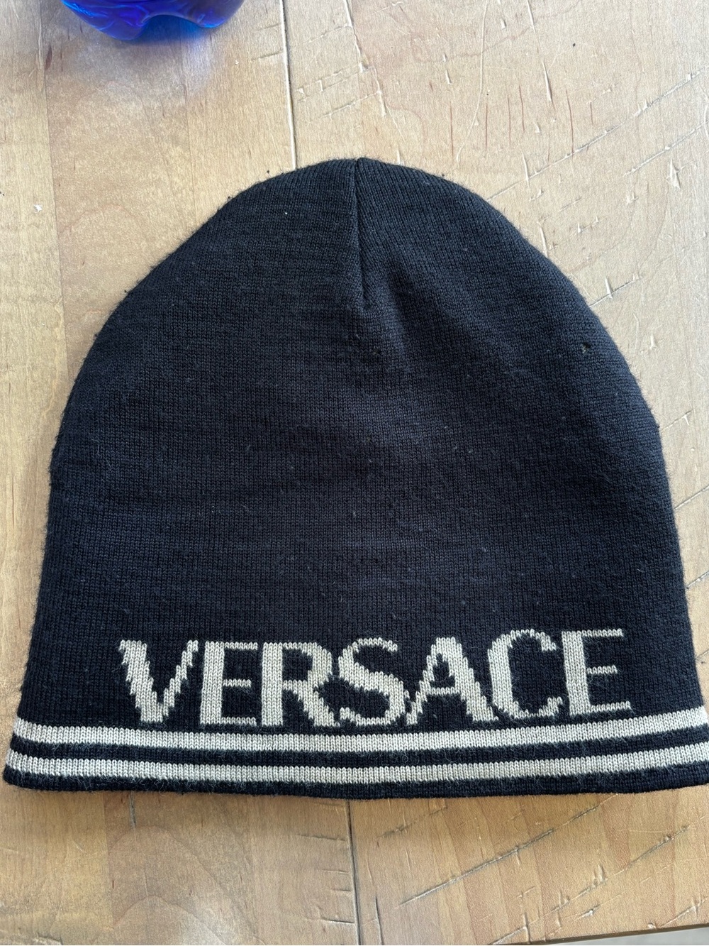 Versace Beanie Hat Authentic Luxury